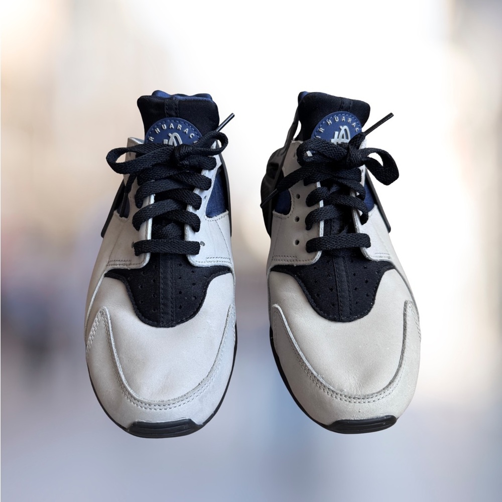 Nike Air Huarache Sneakers - Limited Edition, Shadow/Midnight Navy-Black